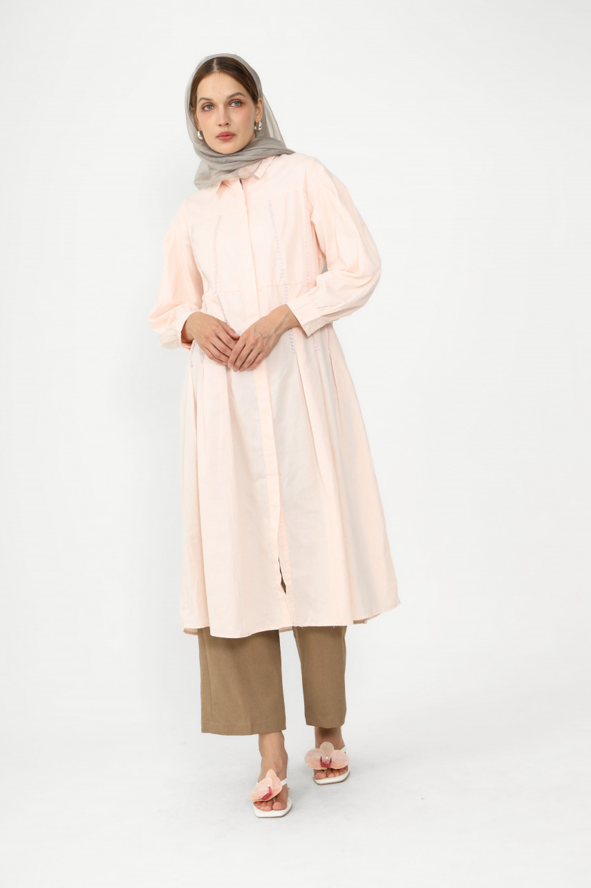 Pale peach