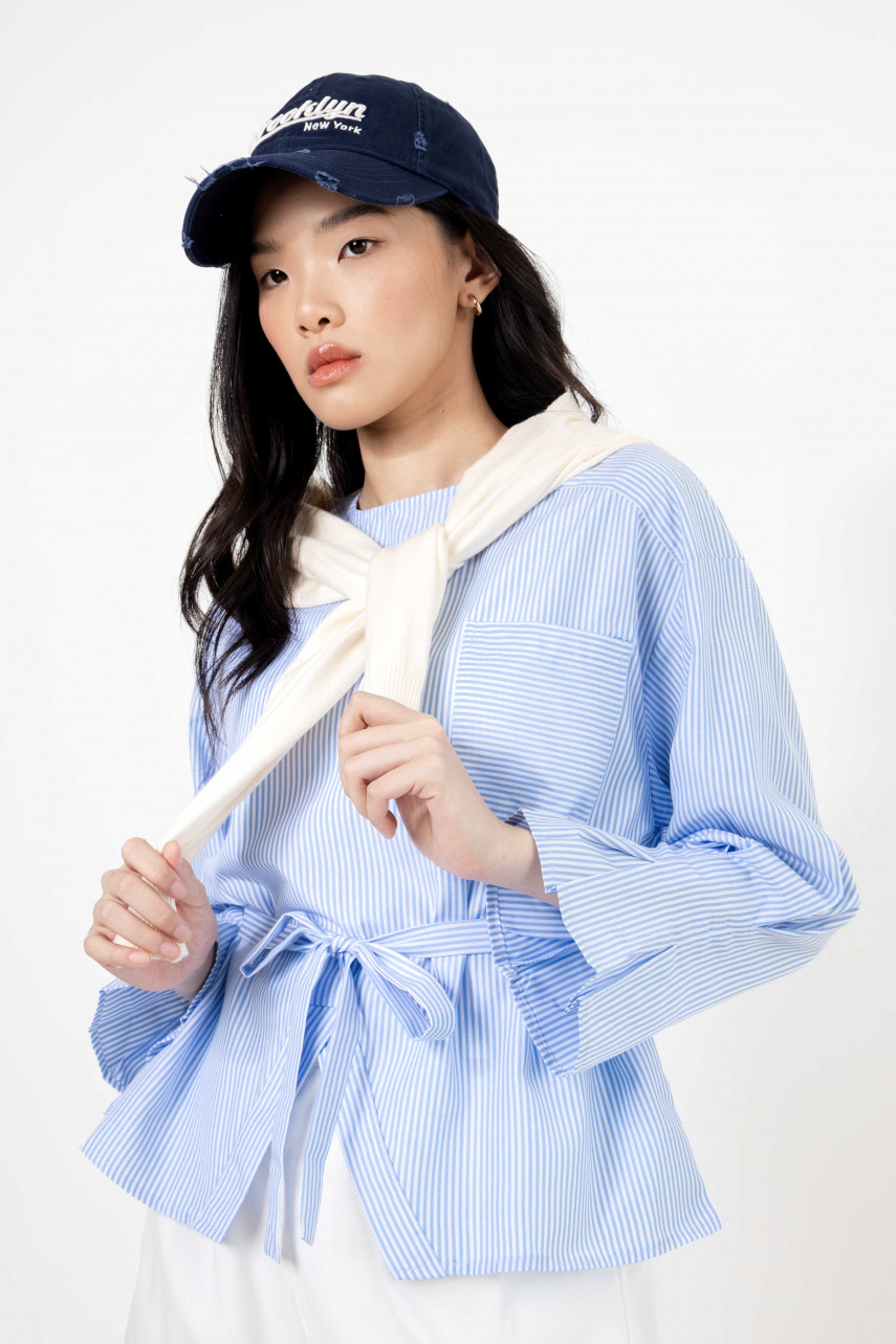 LIGHT BLUE - WHITE