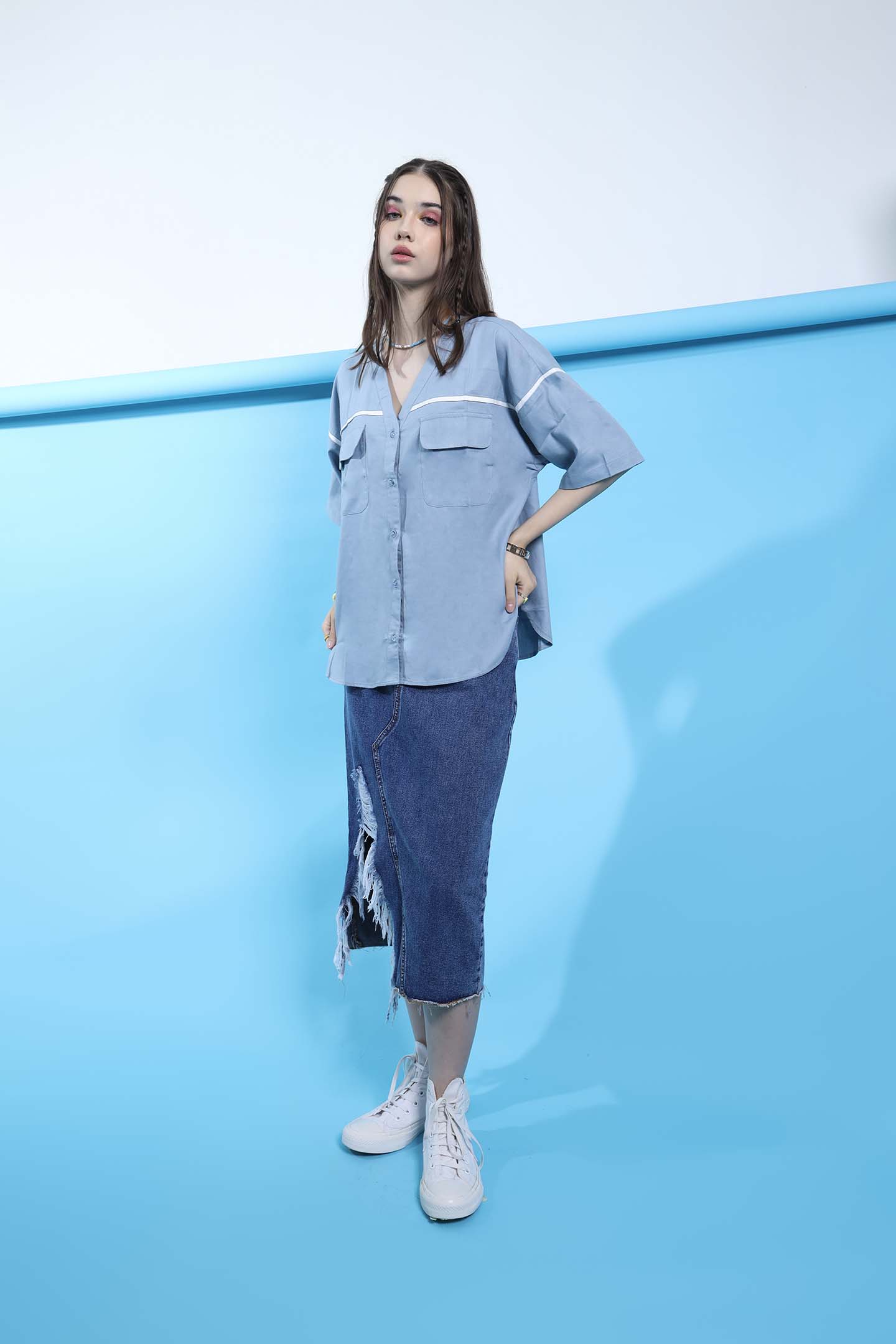 GREY BLUE
